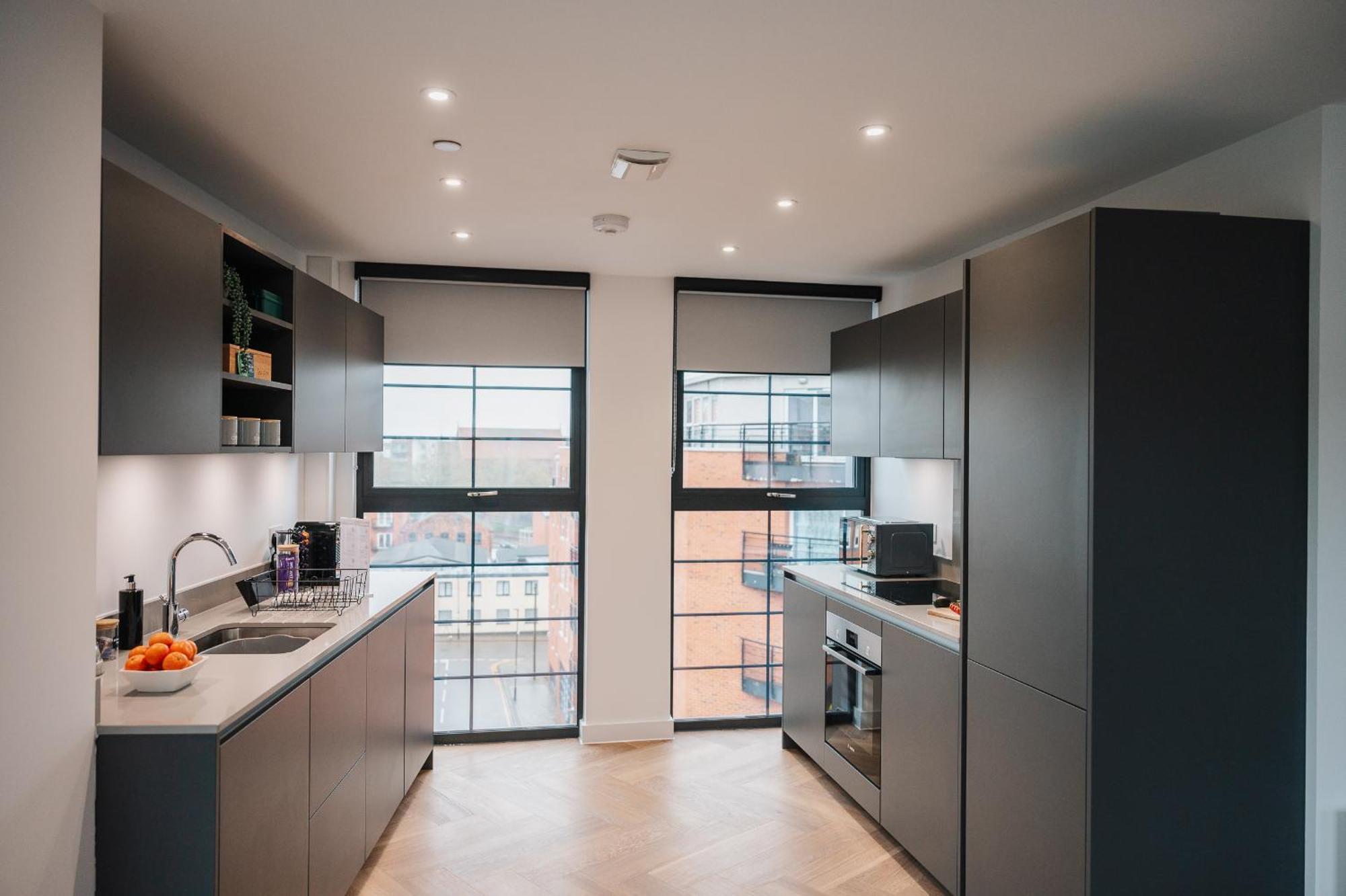 Luxury City & Canal View Stylish Pad, Family, Contractors, Fast Wifi Birmingham Exterior foto