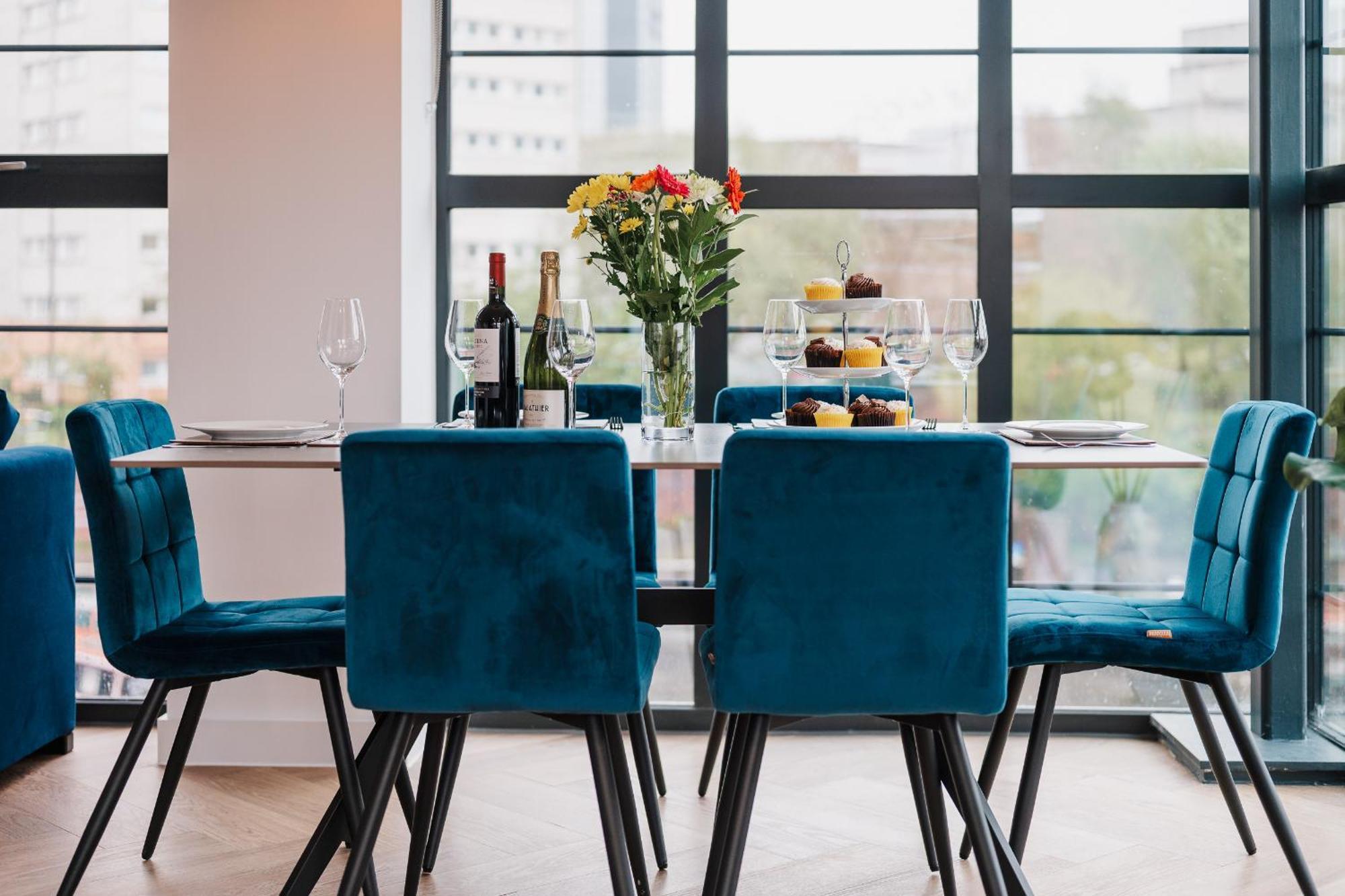 Luxury City & Canal View Stylish Pad, Family, Contractors, Fast Wifi Birmingham Exterior foto